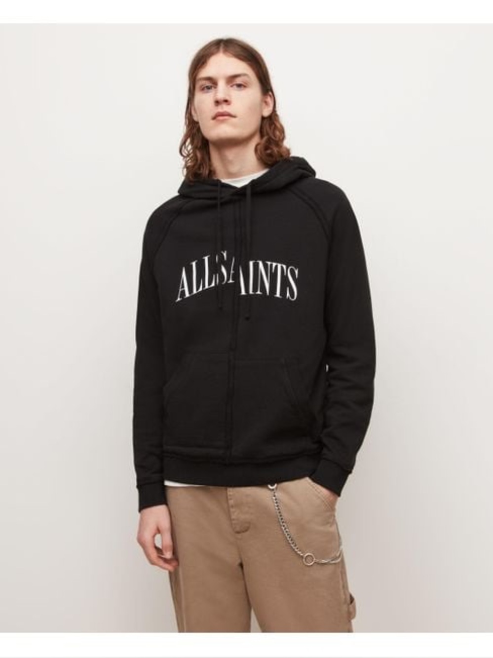 AllSaints Diverge Pullover Hoodie | LIKE NEW